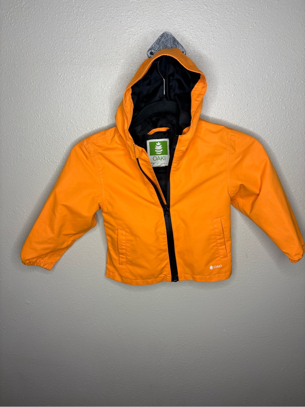 OAKI- 2T Raincoat- Unisex-Orange- LIKE NEW